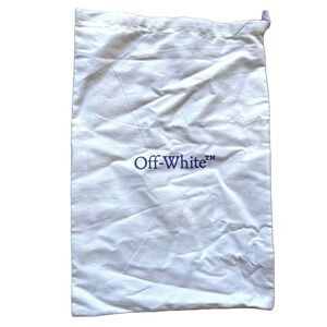 Off-White 19”x15” Felt Dust Bag